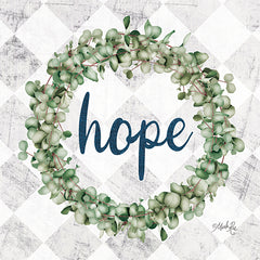 MAZ5683 - Hope Eucalyptus Wreath - 12x12
