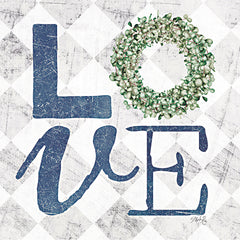 MAZ5699 - Love with Eucalyptus Wreath III - 12x12