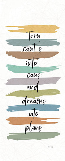 Marla Rae MAZ5737 - MAZ5737 - Turn Cant's Into Can's   - 8x20 Turn, Cant's Into Can's, Rainbow Colors, Motivational, Signs from Penny Lane