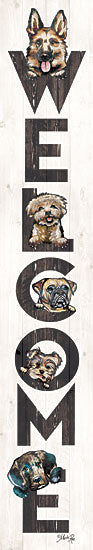 Marla Rae MAZ5803 - MAZ5803 - Welcome Dogs - 6x36 Welcome Dogs, Dogs, Welcome, Greeting, Pets, Signs from Penny Lane
