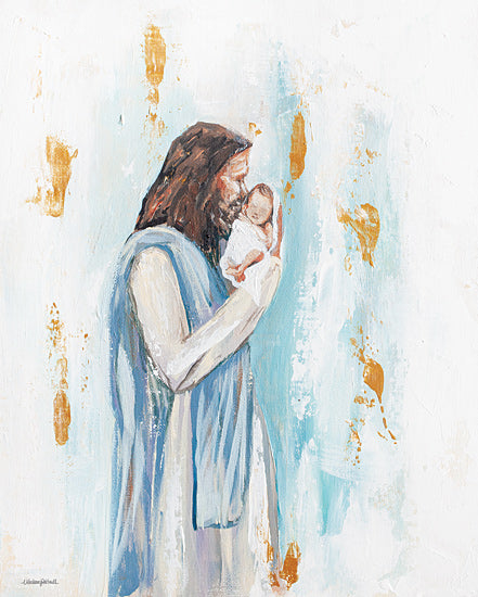Mackenzie Kissell MKA110 - MKA110 - I Knew You - 12x16 Religious, Jesus, Baby, Figurative, Love, Inspirational, Abstract from Penny Lane