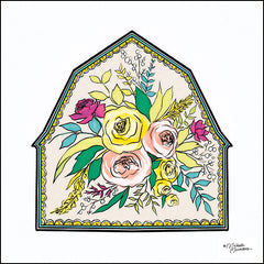MN128 - Floral Barn - 12x12