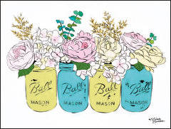 MN138 - Floral Canning Jars - 16x12