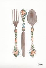 MN199 - Floral Flatwear       - 12x16