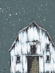MN299 - Winter Night Barn - 12x16