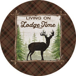 Mollie B. MOL2223RP - MOL2223RP - Living on Lodge Time - 18x18  from Penny Lane