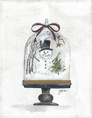 NOR223 - Snowman Cloche - 12x16