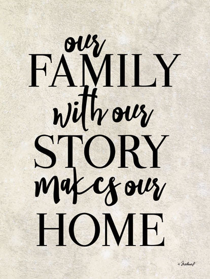 Martina Pavlova PAV345 - PAV345 - Our Family   - 12x16 Our Family, Story, Home, Signs from Penny Lane