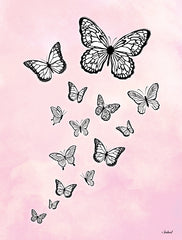 PAV381 - Pink Butterflies - 12x16