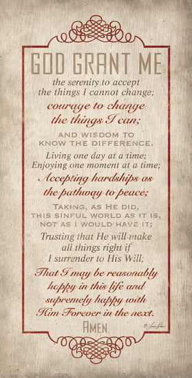 Lauren Rader RAD391 - God Grant Me - Serenity Prayer, Religious from Penny Lane Publishing