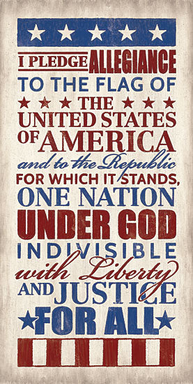 Lauren Rader RAD795 - Pledge of Allegiance - Pledge of Allegiance, USA, America from Penny Lane Publishing