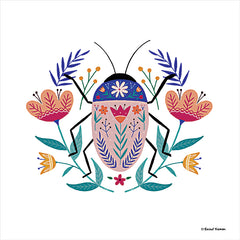 RN168 - Folk Art Beetle    - 12x12