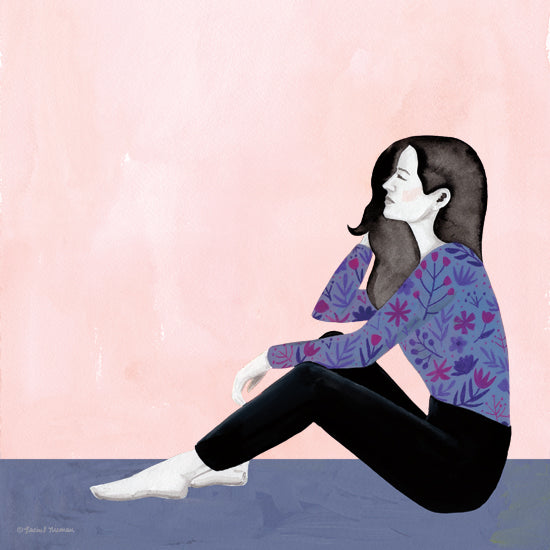 Rachel Nieman RN318 - RN318 - Contemporary Portrait III - 12x12 Portrait, Woman, Abstract, Figurative from Penny Lane