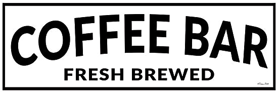 Susan Ball SB1039 - SB1039 - Coffee Bar - 18x6 Coffee Bar, Coffee, Kitchen, Signs, Typography, Black & White from Penny Lane