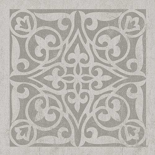 Susan Ball SB529 - Tile in Gray I - Tile, Gray from Penny Lane Publishing
