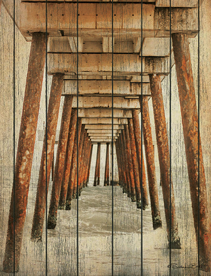 Susan Ball SB689 - SB689 - Vintage Under Dock  - 12x16 Vintage, Photography, Dock, Ocean, Coastal from Penny Lane