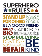 SB771 - Superhero Rules - 12x16