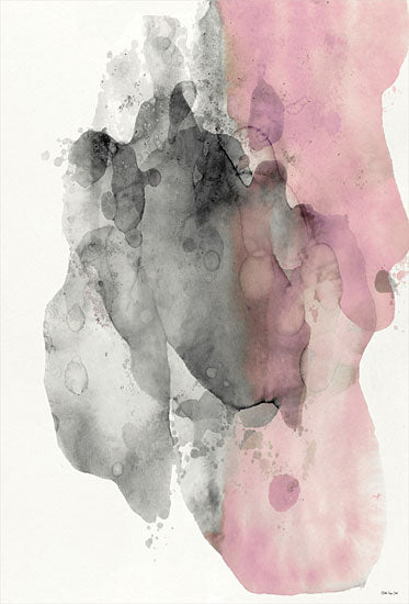 Stellar Design Studio SDS383 - SDS383 - Paris Abstract - 12x18 Abstract, Black & Pink, Patterns from Penny Lane