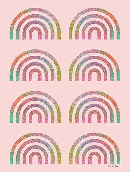 Seven Trees Design ST743 - ST743 - Happy Glitter Rainbows    - 12x16 Rainbows, Glitter, Kid's Art, Fantasy from Penny Lane