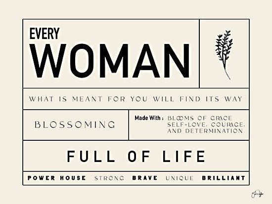 Yass Naffas Designs YND110 - YND110 - Full of Life - 16x12 Typography, Signs, Women, Motivational from Penny Lane