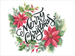 ART1158 - Merry Christmas Wreath - 16x12