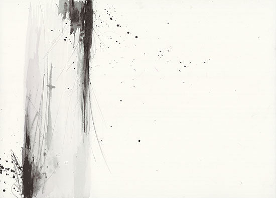 Britt Hallowell BHAR476 - Simplification Series I - 12x16 Abstract, Black, Purple from Penny Lane