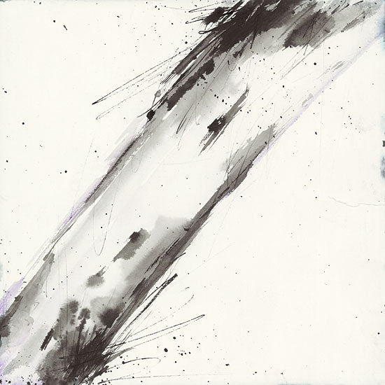 Britt Hallowell BHAR481 - Simplification Series VI - 12x12 Abstract, Black, Purple from Penny Lane