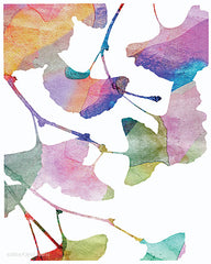 BLUE118 - Painted Rhapsody Gingko - 12x16