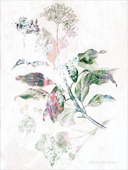 BLUE139 - Boho Verbena Botanical    - 12x16