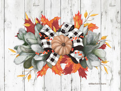 BLUE361 - Orange Pumpkin Swag - 16x12