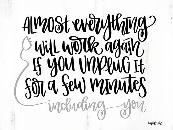 Imperfect Dust DUST420 - DUST420 - Unplug - 16x12 Calligraphy, Motivational, Signs from Penny Lane
