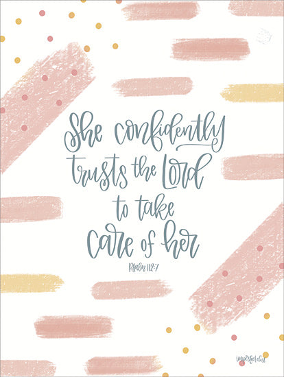 Imperfect Dust DUST451 - DUST451 - Take Care of Her - 12x16 Psalms, Religious, Signs, Calligraphy from Penny Lane