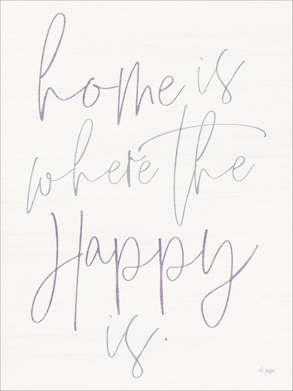 Jaxn Blvd. JAXN205 - JAXN205 - Happy Place - 12x16 Signs, Typography, Home, Happy from Penny Lane