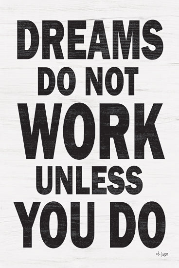 Jaxn Blvd. JAXN395 - JAXN395 - Dreams - 12x18 Dreams, Motivational, Signs from Penny Lane