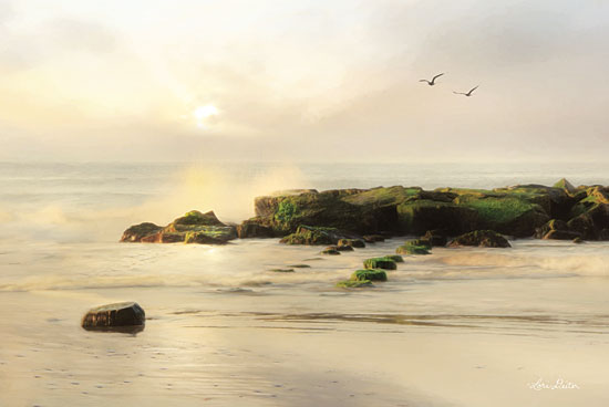 Lori Deiter LD1436 - The Old Pier Ocean, Island, Pier, Birds, Coast from Penny Lane