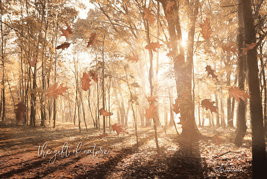 Lori Deiter LD1624 - The Gift of Nature - 18x12 The Gift of Nature, Forest, Leaves, Sunlight, Autumn from Penny Lane