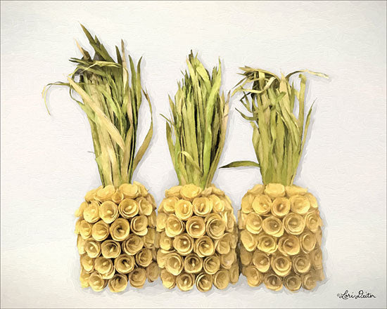 Lori Deiter LD1726 - LD1726 - Pineapples     - 16x12 Pineapples, Flowers from Penny Lane