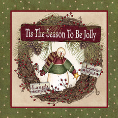 LS1746 - Snowman Christmas Wreath - 12x12