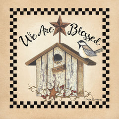 LS1766 - We Are Blessed Birdhouse - 12x12