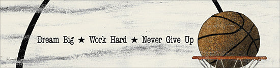 Linda Spivey LS1768 - LS1768 - Basketball - Dream - 18x4 Basketball, Sports, Inspirational, Dream Big from Penny Lane
