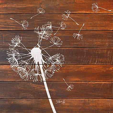 Marla Rae MAZ5059 - Dandelion in the Breeze - Dandelion, Wood from Penny Lane Publishing