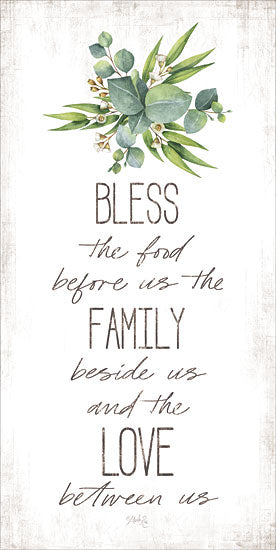 Marla Rae MAZ5559 - MAZ5559 - Dinner Blessing - 12x24 Dinner Blessing, Blessing, Prayer, Family, Greenery, Love from Penny Lane