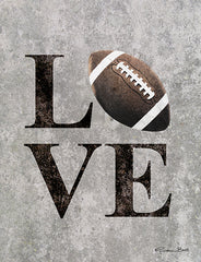 SB672 - LOVE Football - 12x18