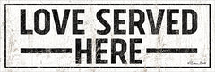SB714 - Love Served Here - 18x6